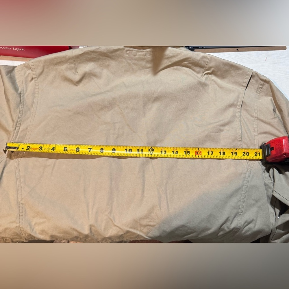 TravelSmith Khaki Military Jacket - Picture 14 of 16